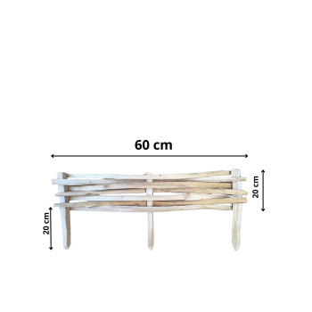 Rabatka leszczynowa 60x20 cm 6 szt.